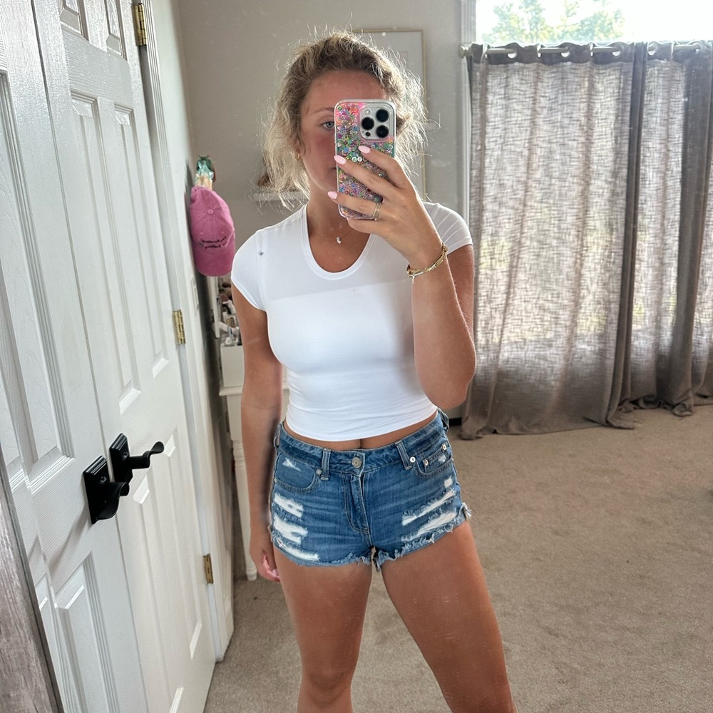 Mini American Eagle Jean shorts